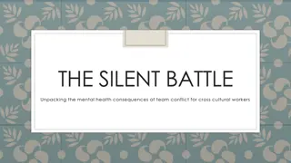 Unpacking the Mental Health Consequences of Team Conflict for Cross-Cultural Workers