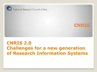 Challenges and Solutions in Research Information Systems