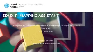 Interactive Mapping Assistant for Data Exchange and Reporting