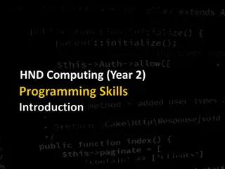 Java Programming Language and Platform