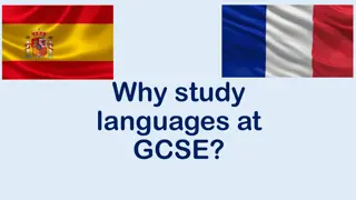 Benefits of Studying Languages at GCSE Level