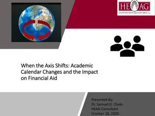 Academic Calendar Changes and Financial Aid Impact