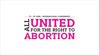 Challenges and Progress in Access to Safe Abortion in Spain