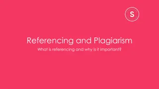 Importance of Referencing and Avoiding Plagiarism in Academic Writing