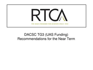 UAS Funding Recommendations for Successful Integration