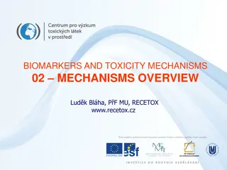 Biomarkers and Toxicity Mechanisms: Overview of Mechanisms in Targeting Biological Macromolecules