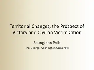 Analysis of Civilian Victimization in the Korean War: Territorial Changes and the Prospect of Victory