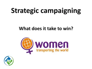 Strategies for Winning with Comprehensive Campaigns