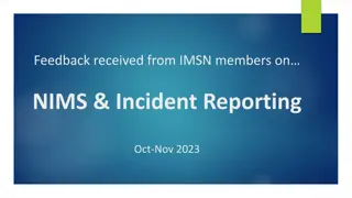 Feedback Analysis on Medication Incident Reporting in Hospitals