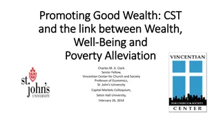 The Link Between Wealth, Well-Being, and Poverty Alleviation in Catholic Social Thought