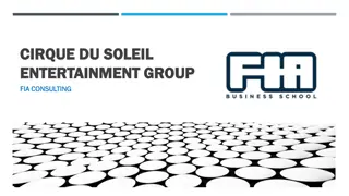 Monetizing Cirque du Soleil: Leveraging New Revenue Streams in a Digital Era