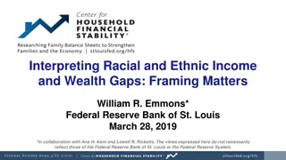 Understanding Racial and Ethnic Income Disparities