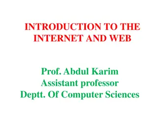 Introduction to the Internet and Web by Prof. Abdul Karim