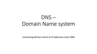 Evolution of Domain Name System (DNS) Since 1983