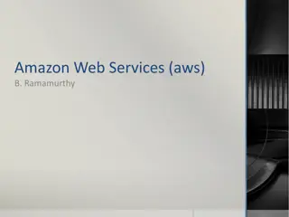 Introduction to Amazon Web Services (AWS) by B. Ramamurthy