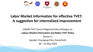 Enhancing TVET Through Improved Labor Market Information