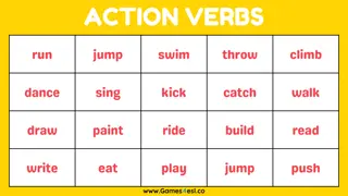 Explore a Variety of Verb Activities with Games4esl.co