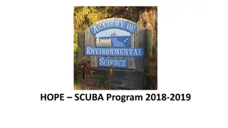 Exciting Opportunities with the HOPE SCUBA Program 2018-2019