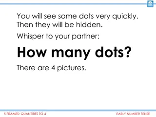 Early Number Sense Practice: How Many Dots Can You See?