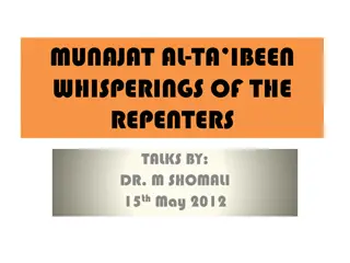 Whisperings of Repentance: The Essence of Munaajat and Duas