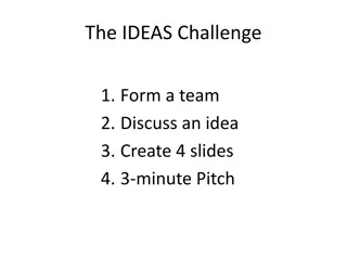 The Ideas Challenge - Solution for Maria's Unpredictability