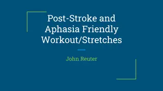 Post-Stroke & Aphasia Friendly Workout Stretches for Improved Movement