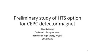 Preliminary Study of HTS Option for CEPC Detector Magnet