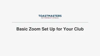 Setting Up Zoom for Your Club: A Comprehensive Guide