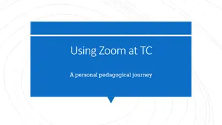 Enhancing Online Teaching with Zoom and LMS Tools