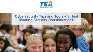 Virtual Meeting Security Best Practices