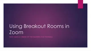 Maximizing Engagement with Breakout Rooms in Zoom Training Sessions