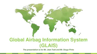 Global Airbag Information System (GLAIS) Overview for Mr. Jean Todt and Mr. Diogo Pinto