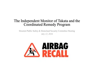 Takata Airbag Recall Victims and Safety Concerns