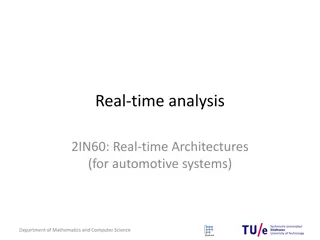 Real-Time Analysis and Architectures for Automotive Systems