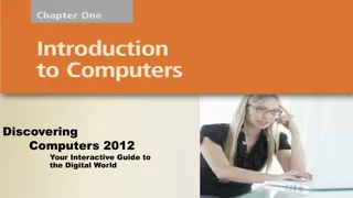 Introduction to Discovering Computers: Your Interactive Guide to the Digital World