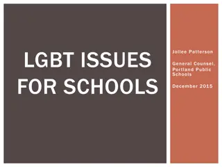 LGBT Issues in Schools