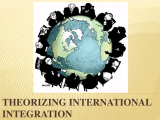 Theories of International Integration: From Neoliberalism to Structuralism