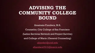 Maximizing Success: Community College Guidance and Myths Debunked