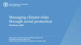 Enhancing Climate Resilience Through Social Protection