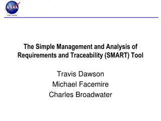 IV&V Facility - Requirement Management and Traceability Tool