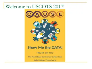 Show Me the Data: Highlights from USCOTS 2017