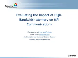 Impact of High-Bandwidth Memory on MPI Communications