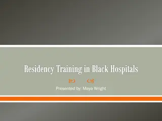 Challenges Faced by Black Physicians in Residency Training at White Hospitals