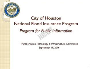 Houston National Flood Insurance Program Overview