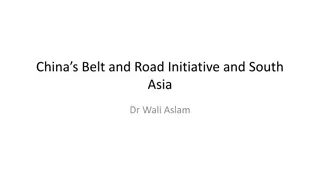 Decoding China's Belt and Road Initiative in South Asia