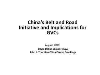 China's Belt and Road Initiative Impacts on Global Value Chains