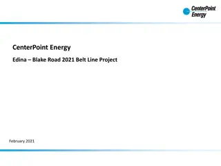 CenterPoint Energy Edina Blake Road 2021 Belt Line Project Details