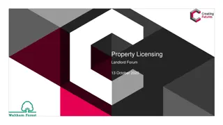 Property Licensing Landlord Forum Briefing Highlights - October 2020