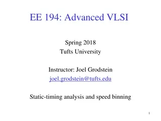 Understanding Static Timing Analysis in Advanced VLSI Design