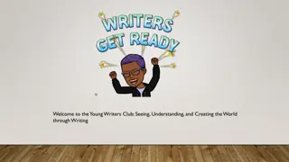 Exploring the World of Young Writers Club: Writing, Creativity, and Perspective